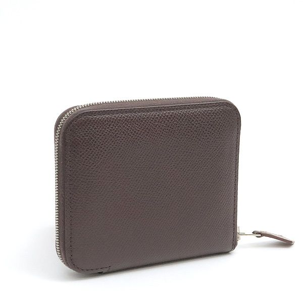 【名東】【1円】エルメス アザップ・シルクイン エプソン ルージュ □P刻 長財布 レッド 赤 サイフ エルメス　アザップ　シルクイン ロング　ゴールド⁄カシス　ヴォーエプソン⁄　シルク　シルバー金具