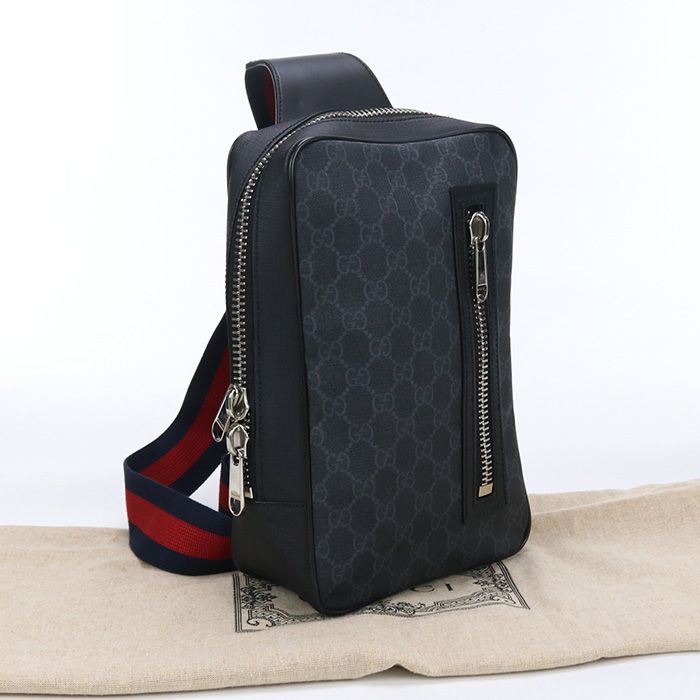 GUCCI グッチ GGスプリーム 478325 ボディバッグ GGスプリームキャンバス メンズ