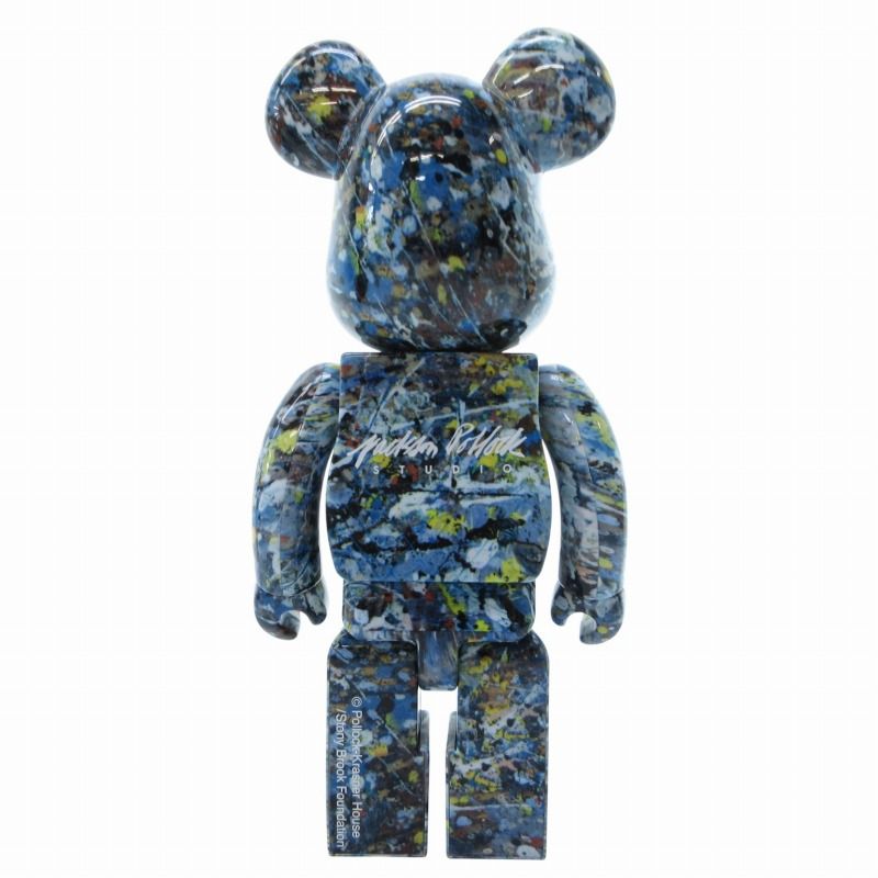MEDICOM TOY - Jackson Pollock Studio 1000％ ベアブリック BE@RBRICK jackson pollock studio CHROME Ver 1000% Bearbrick