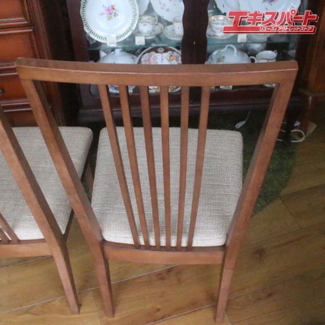 柏木工 ダイニングチェア 2脚 ウィンザーチェア ウォールナット 
