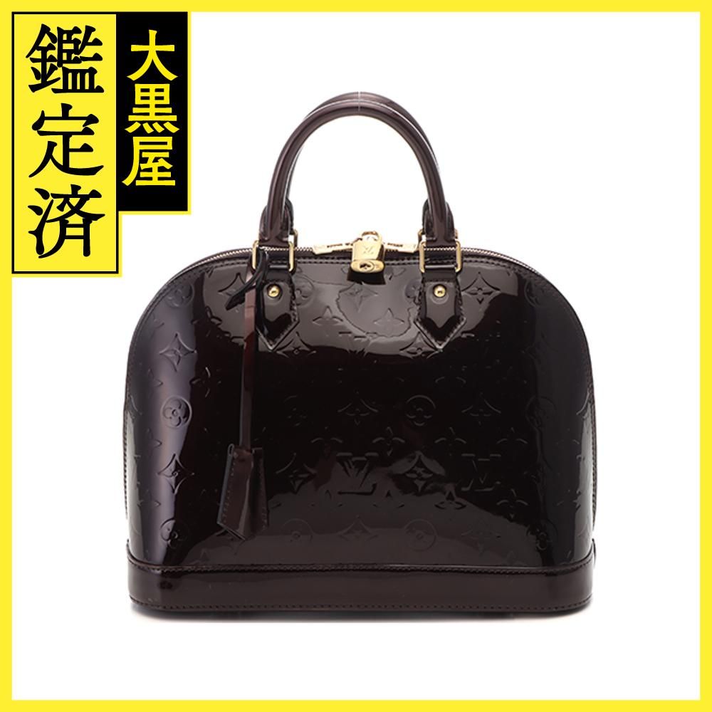 LOUIS VUITTON ルイ・ヴィトン アルマPM モノグラム・ヴェルニ アマラント ハンドバッグ M91611 2141100594285  【205】 - メルカリ