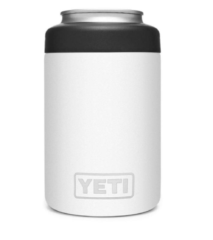 YETI 缶クーラー 12オンス ランブラー コルスター 2.0 WHITE 並行輸入品