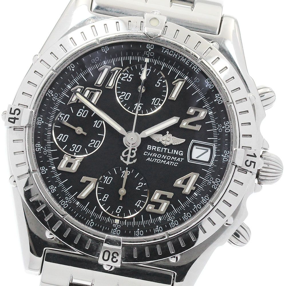 ブライトリング BREITLING A13350 ブラックバード クロノグラフ 自動巻き メンズ_872839