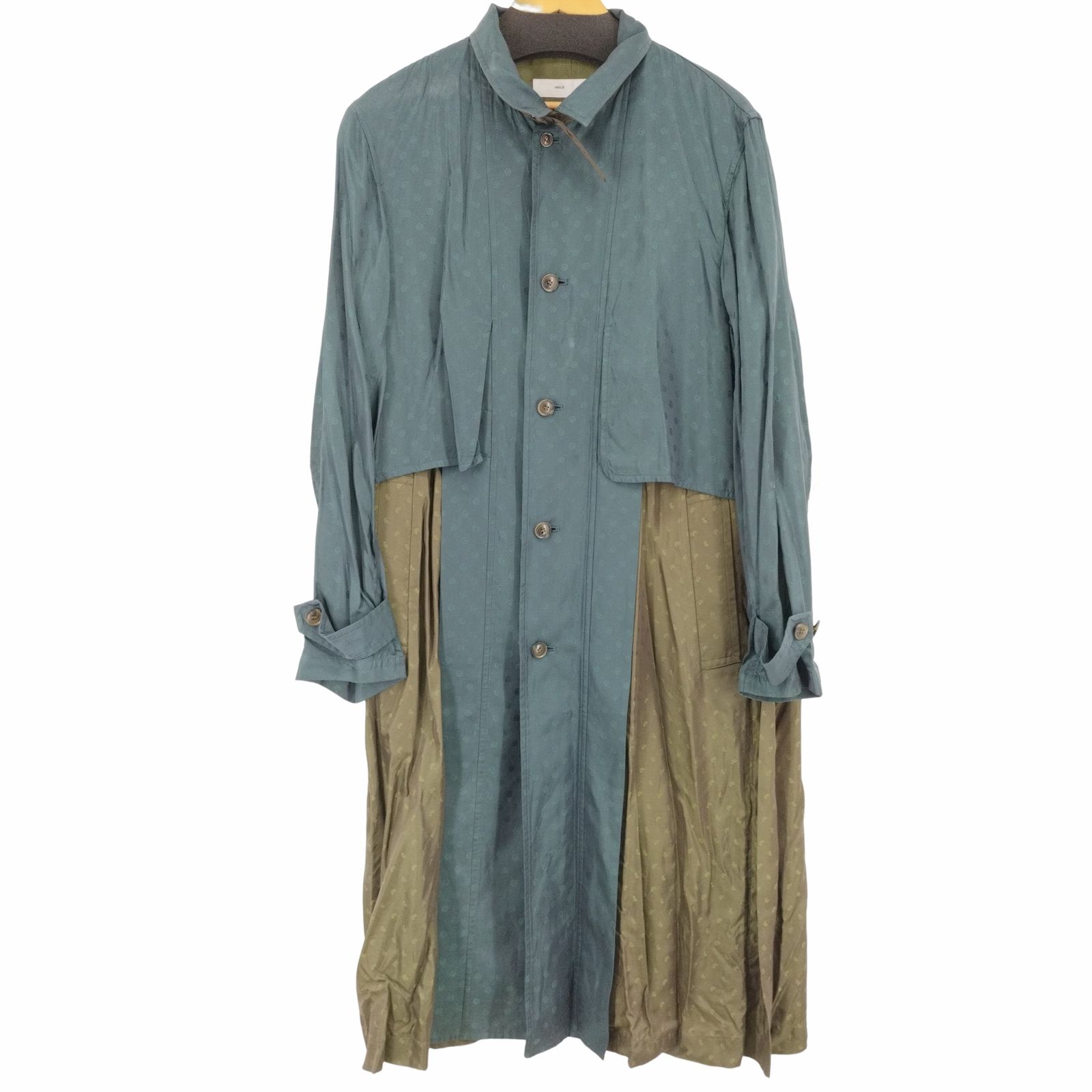 トーガビリリース TOGA VIRILIS 20SS Jacquard Long Coat ジャガード織