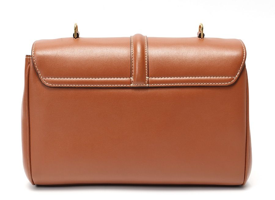 ★3日以内返品可★ CELINE セリーヌ 196853CR4.04LU スムースカーフスキン ティーンソフト16セーズ タン ショルダーバッグ 極美品 セリーヌ / CELINE ティーン ソフト 16(セーズ) ショルダーバッグ