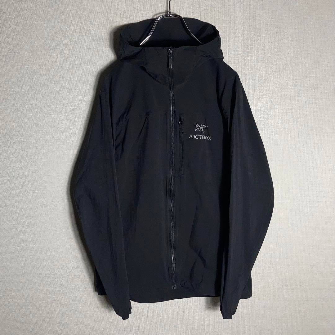 ARC'TERYX スコーミッシュフーディー ナイロンパーカー 黒 S