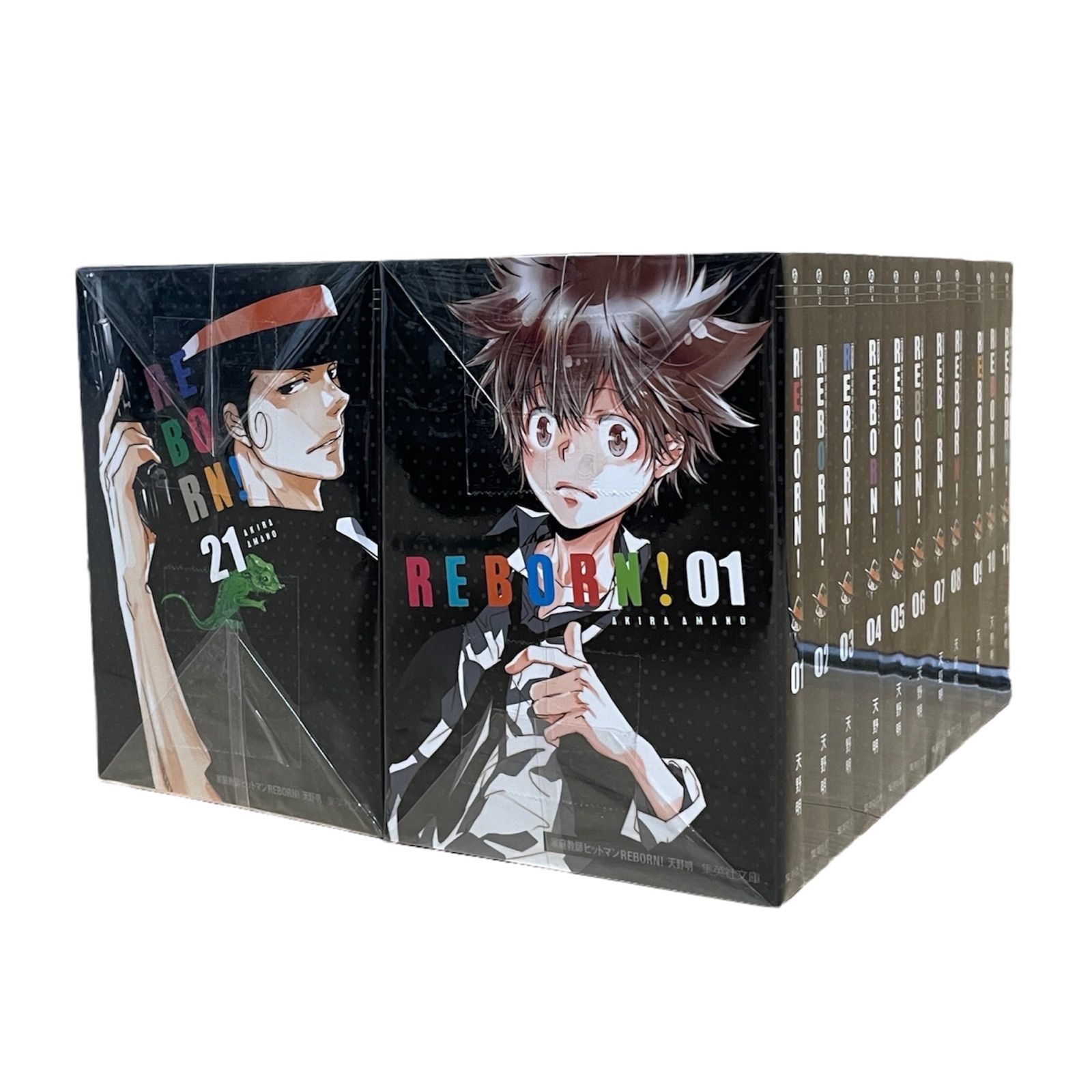 天野明 家庭教師ヒットマンREBORN! 全巻セット BOX ポストカード付き