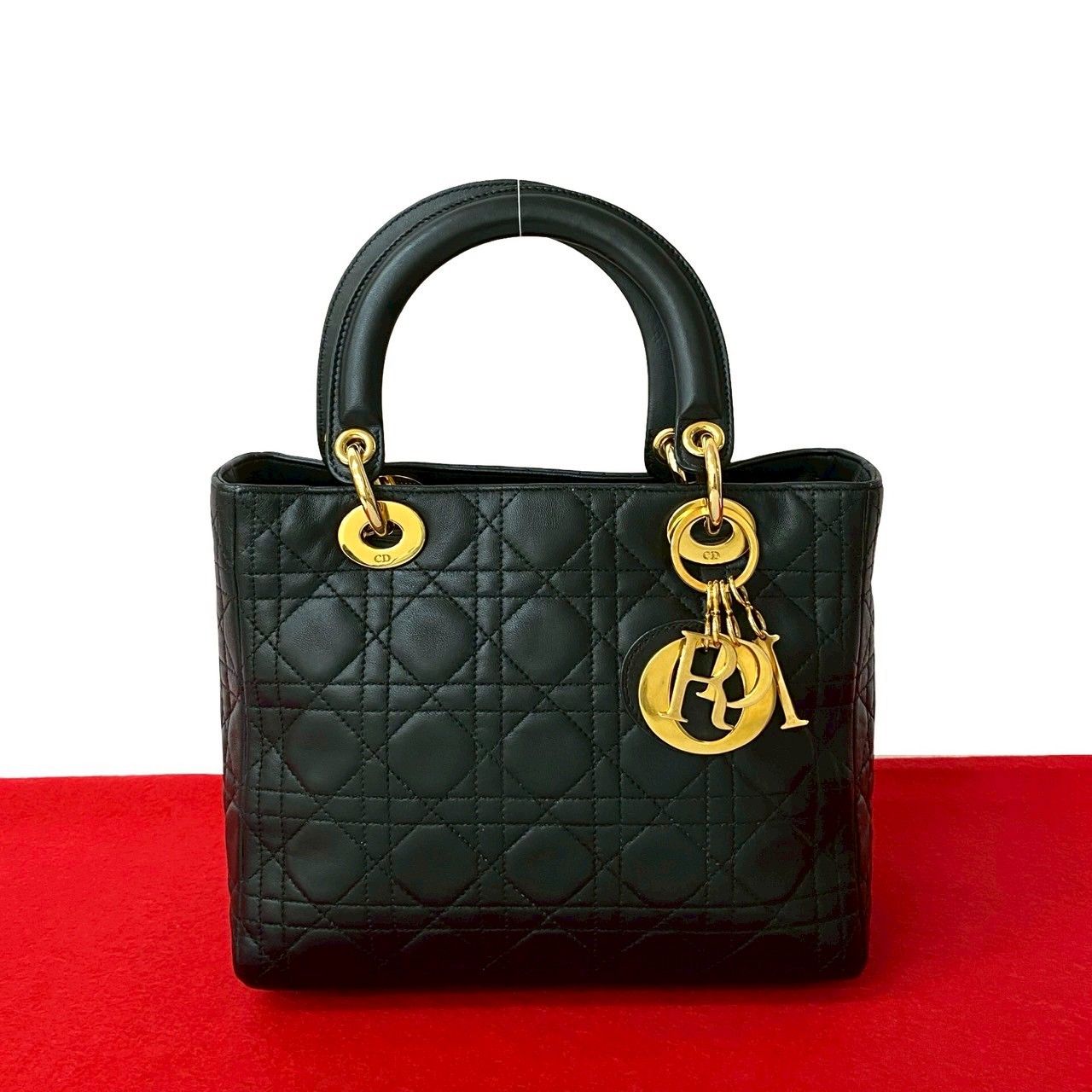 【限定品】 極 美品 Christian Dior ディオール レディディオール バッグ