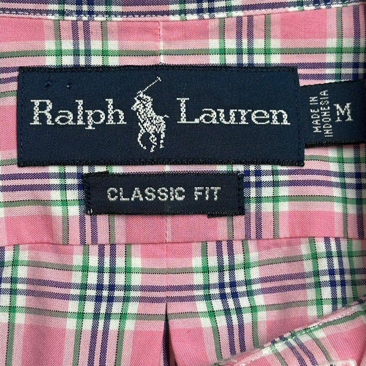【全品送料無料】 RALPH check S/S embroidered Logo LAUREN(ラルフローレン) トップス