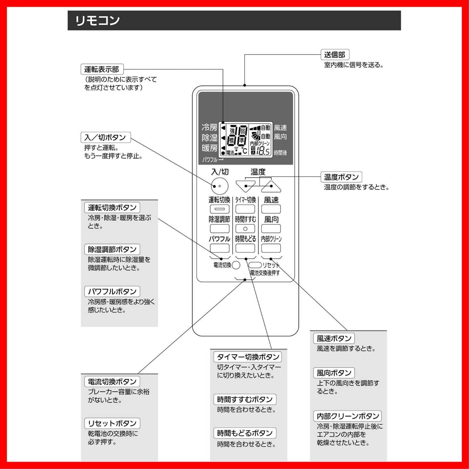 在庫セール】エアコン リモコン 三菱 霧ヶ峰 fit for 三菱電機 ルームエアコン 送信機 代替リモコン形名 RH191 RH171 RH151  RH121 RH102 RH101 RH091 RH081 代替MITSUBISHIエアコン リモコン サー - メルカリ