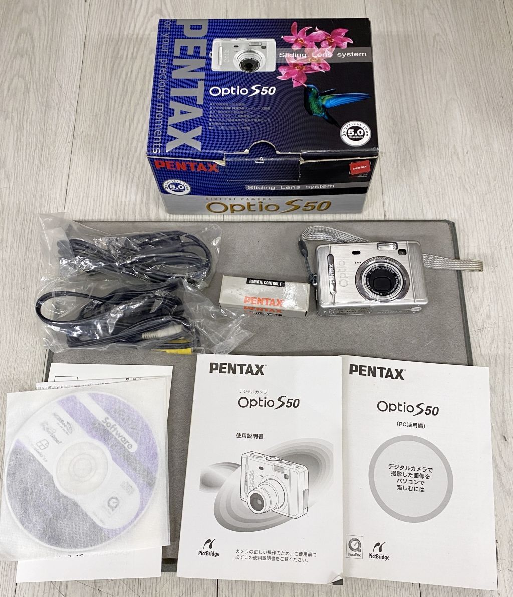 動作品 ペンタックス PENTAX Optio S50