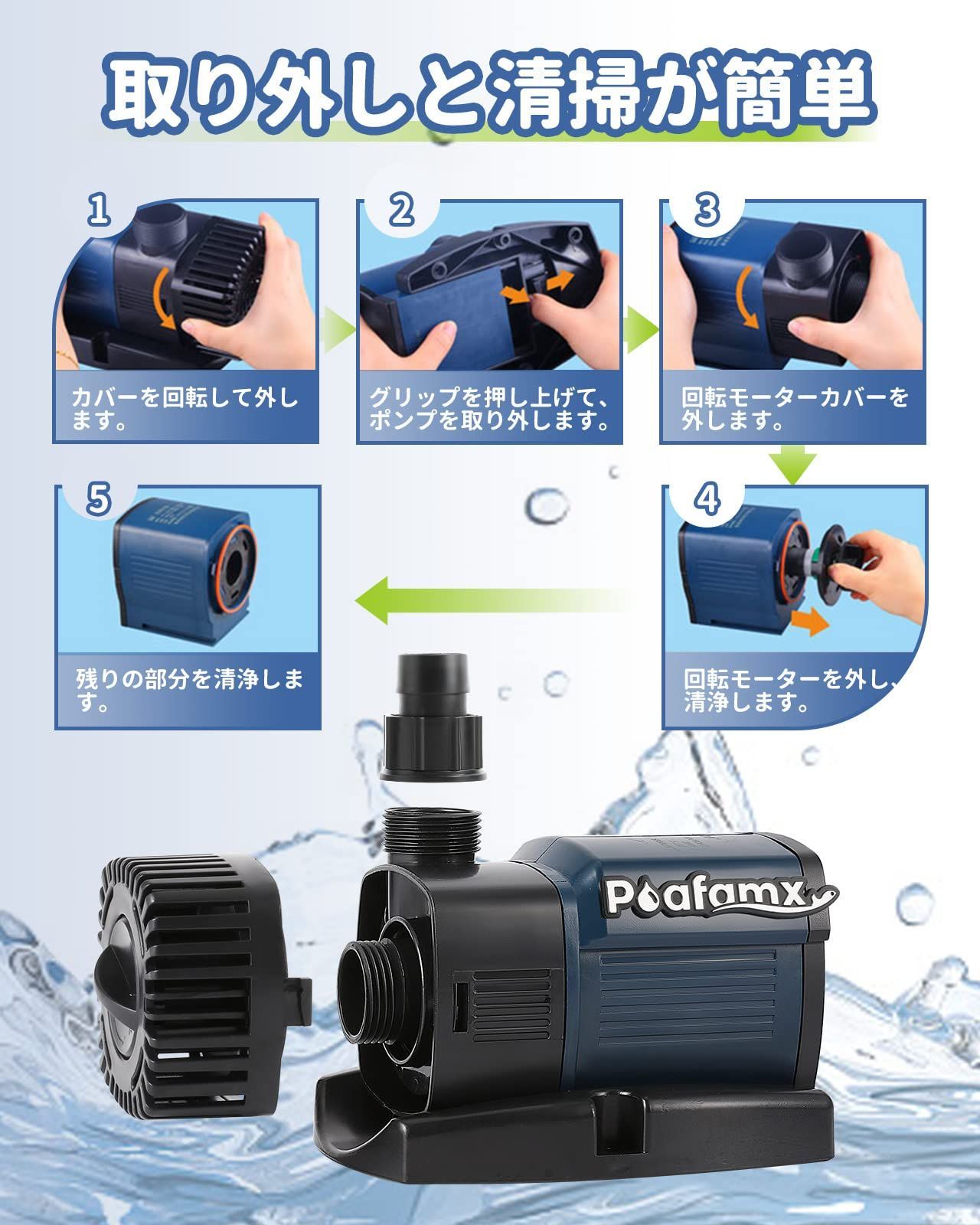 速度コントロール 水陸両用
