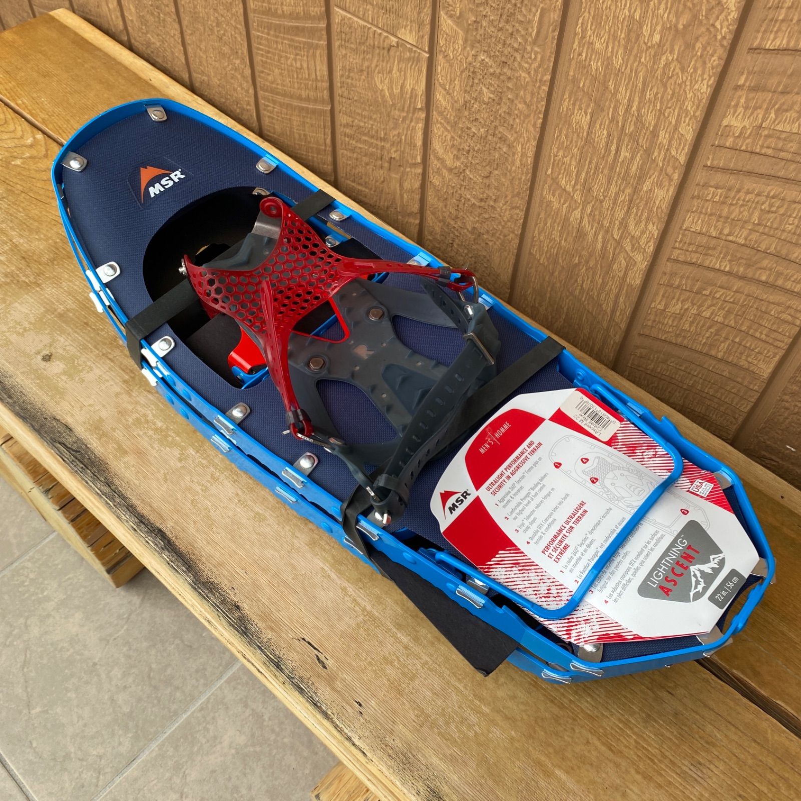 MSR ライトニングアッセント 男性用 22インチ コバルトブルー【新品  