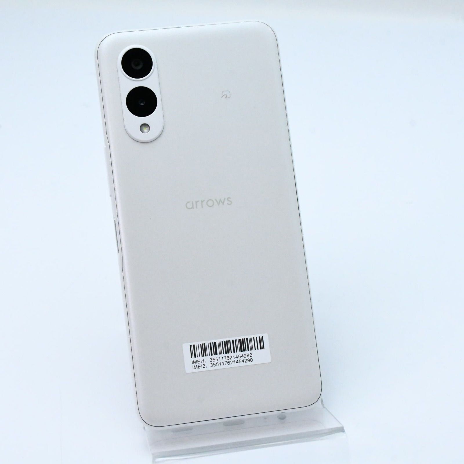 【新品未使用】arrows We2 SoftBank ホワイト 本体 箱付き ソフトバンク、6.1型HD＋液晶搭載の5Gスマートフォン「arrows