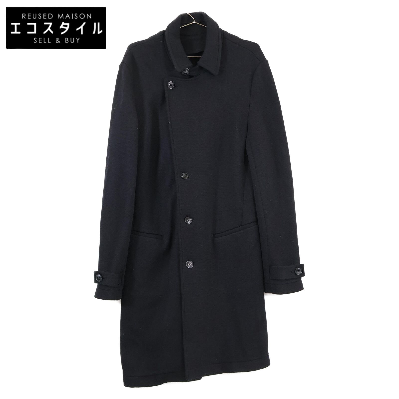 GIORGIO ARMANI ジョルジオアルマーニ HSL08W HS903 ウール ロングニット 48