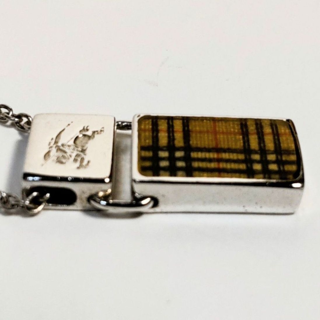 USED中古品】 BURBERRY バーバリー ノバチェック ホースロゴ