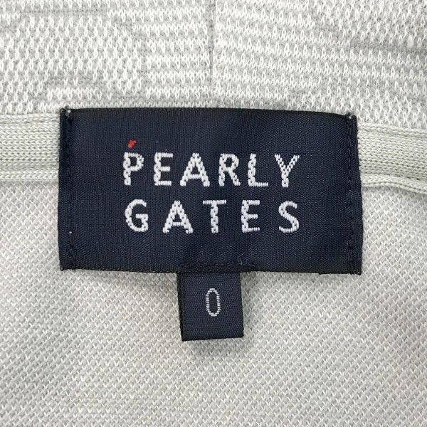 PEARLY GATES パーリーゲイツ 2023年モデル ジップパーカー 総柄