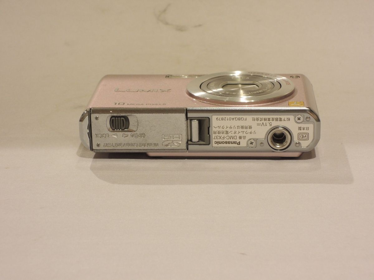 中古】 【難あり品】 パナソニック LUMIX DMC-FX37-P カクテル