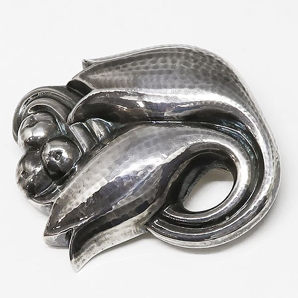   ジョージジェンセン　チューリップ　ブローチ　100C ジョージジェンセン Georg Jensen シルバー925 ブローチ #100C