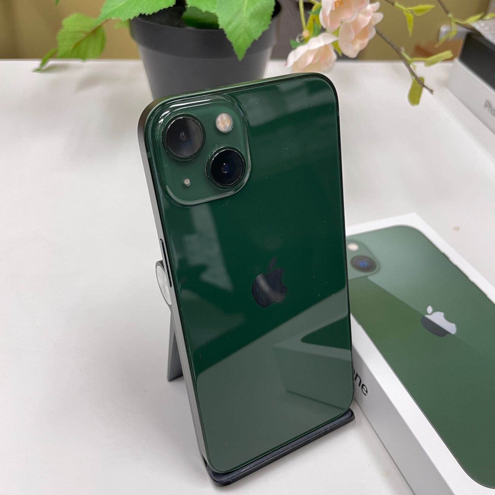 iPhone 13 128GB ブルー AU SIMフリー 送料無料 スマートフォン・携帯電話