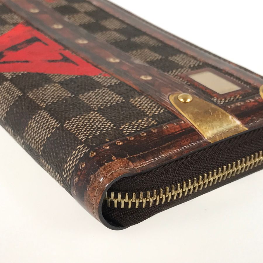 ルイ・ヴィトン LOUIS VUITTON トランスフォームドダミエ ジッピー