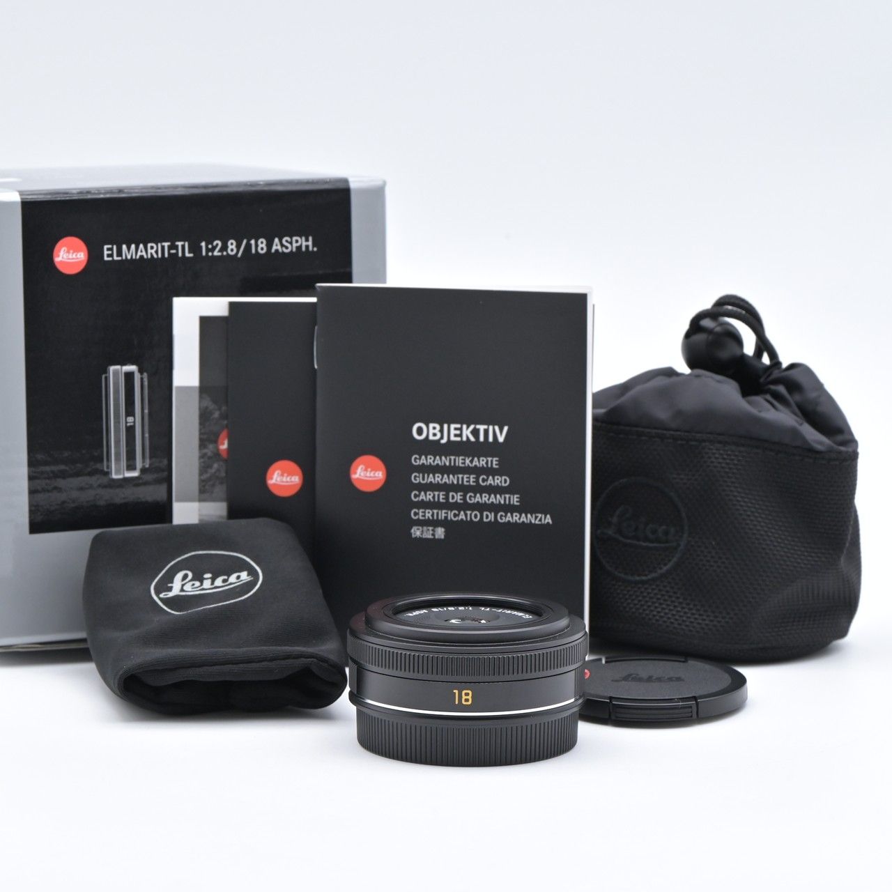 Leica ライカ Elmarit-TL 18mm F2.8 ASPH. ブラック 交換レンズ