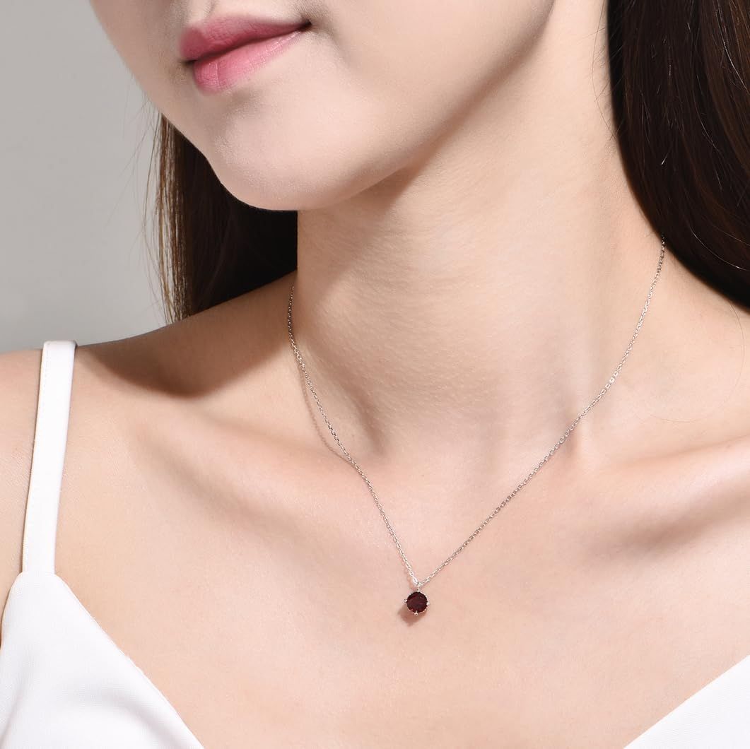  ペンダント 桜 一粒 ネックレス 誕生石 金属アレルギー対応 高校生 シルバー925 デート 12ヵ月誕生石 シンプル プレゼント レディース 女性 サファイア FH.bird ネックレス アクセサリー