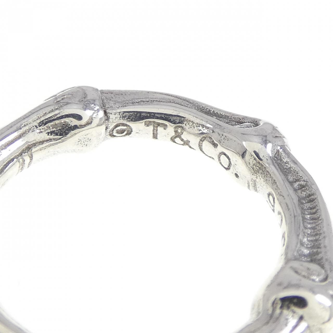 オールドティファニー バンブー リング 5号 シルバー レディース 希少