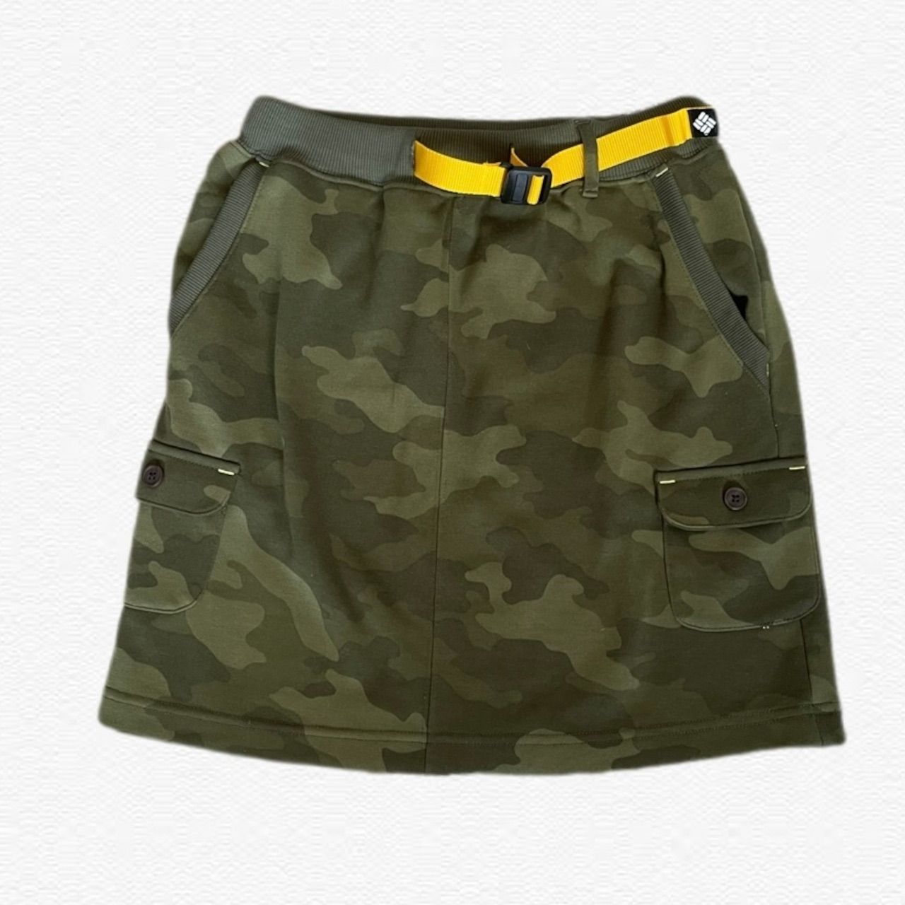 Short skirt グリーン カモフラージュ柄 迷彩