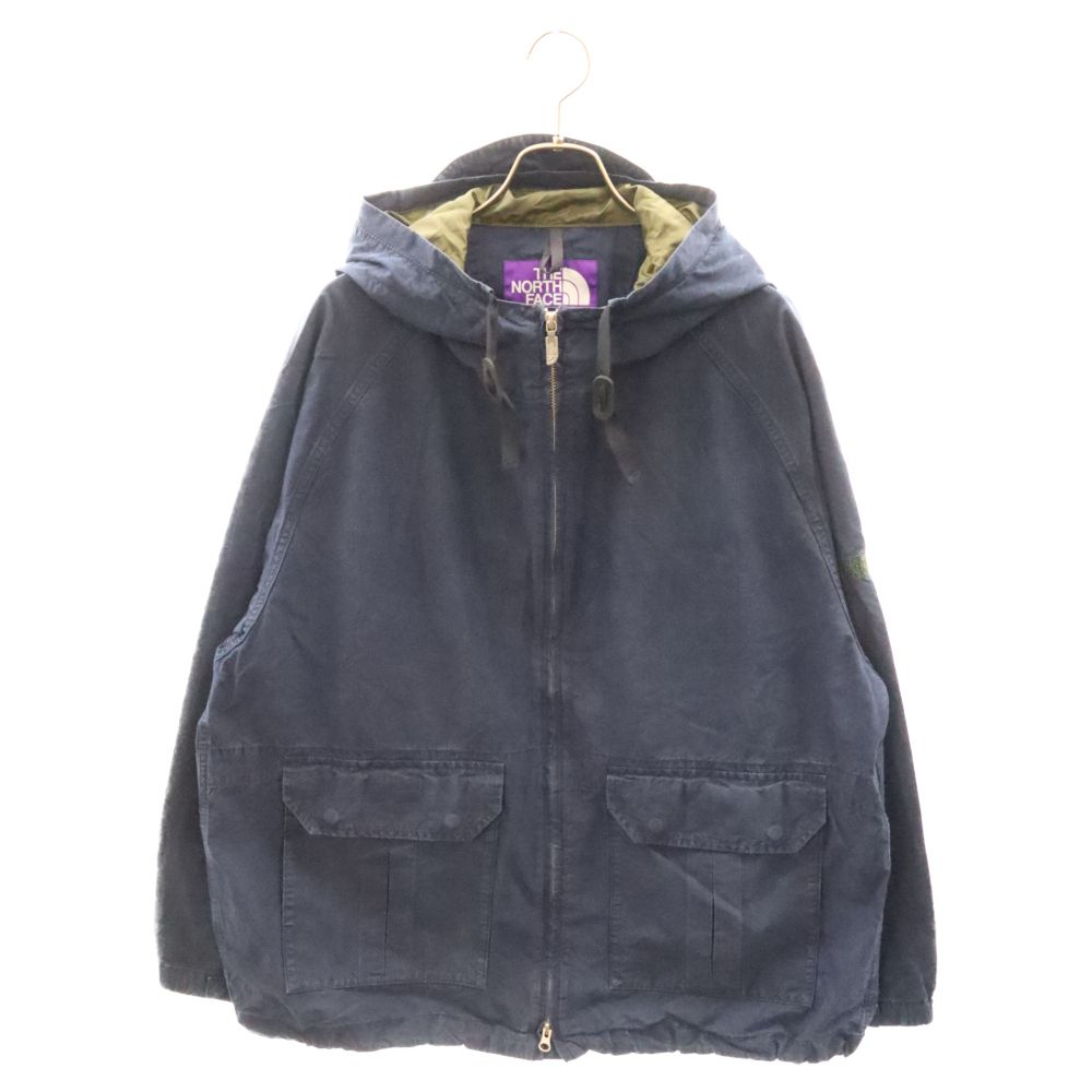 THE NORTH FACE PURPLE LABEL (ノースフェイスパープルレーベル) 22SS Indigo Mountain Wind  Parka ロゴ刺繍 フーデッド マウンテン ウィンド パーカー ジャケット インディゴ NP2206N - メルカリ