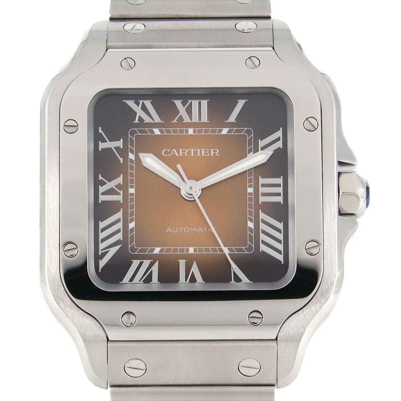 【新品】カルティエ サントス ドゥ カルティエ MM WSSA0065 SS 自動巻