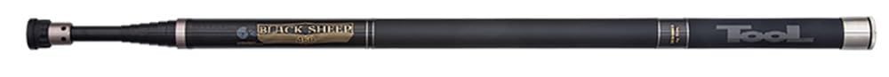Size 4.6m_Style 品番 131 仕舞寸法 69cm 昌栄 Siyouei TOOL BLACK SHEEP ランディングシャフト 4.6m ブラック No.131
