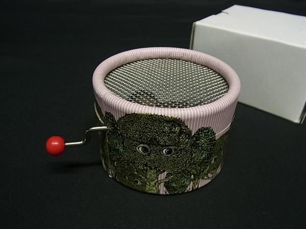 GUCCI グッチ 手巻き オルゴール インテリア レディース メンズ グリーン系×ピンク系 FS4735