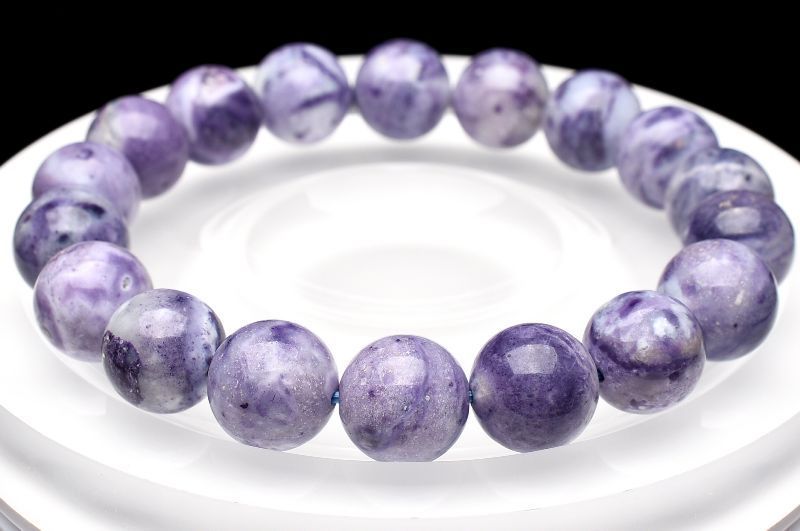 1点物】AA+☆高発色 ティファニーストーン 12mm ブレスレット