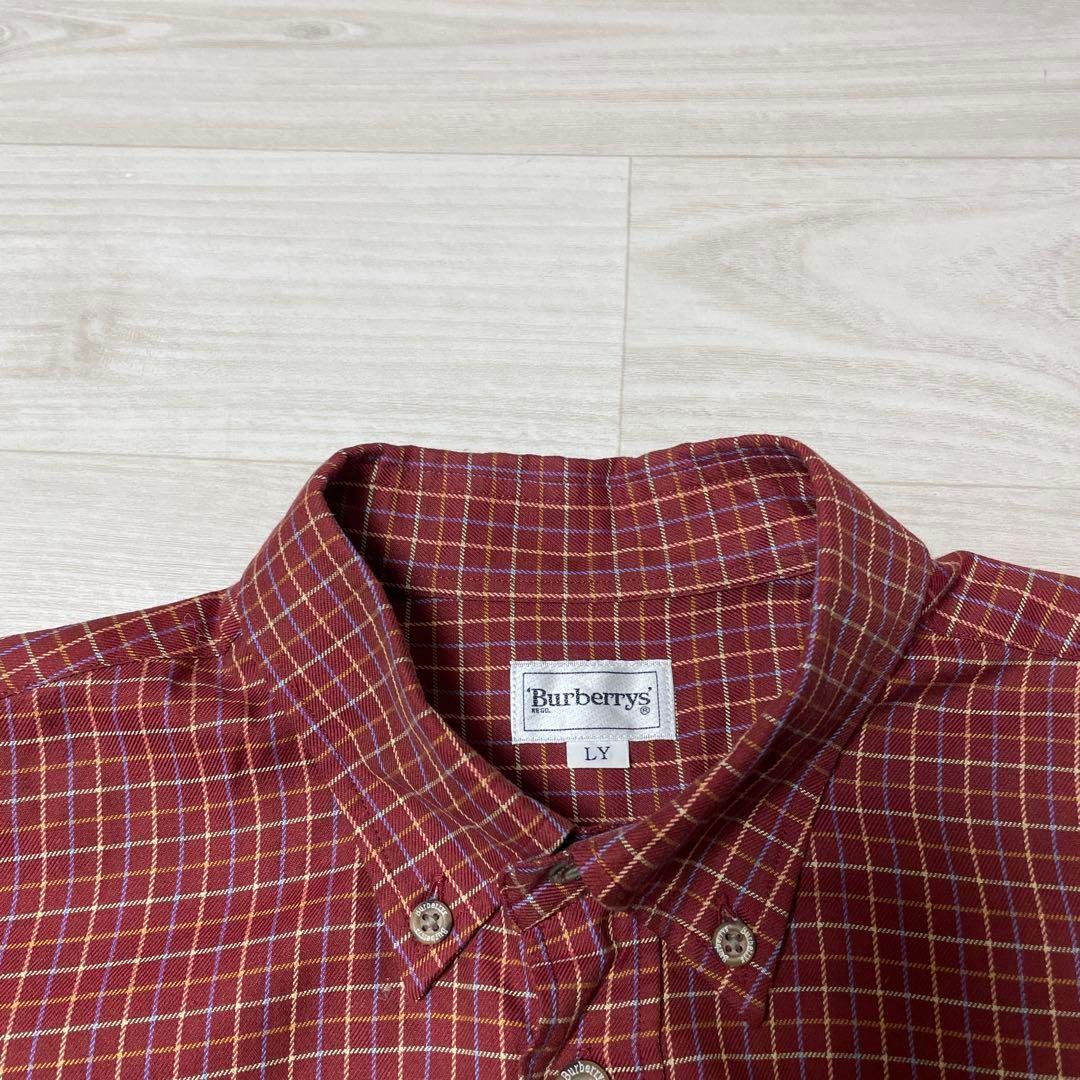 チェック柄 長袖シャツ