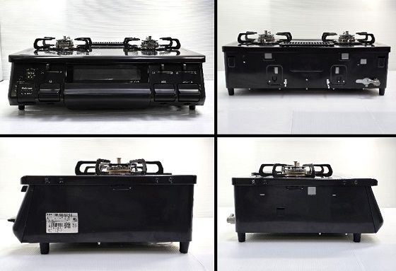 中古品】 パロマ Paloma ガスコンロ 都市ガス 右強火力 水無片面焼