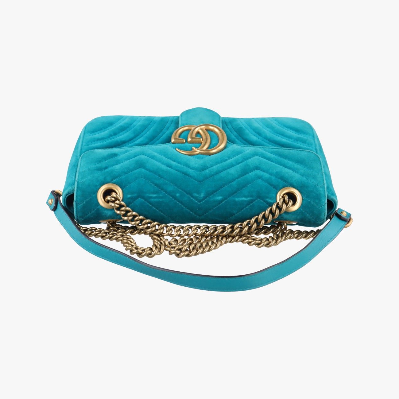 グッチGucciGGマーモントグリーンベロア443497I023704881