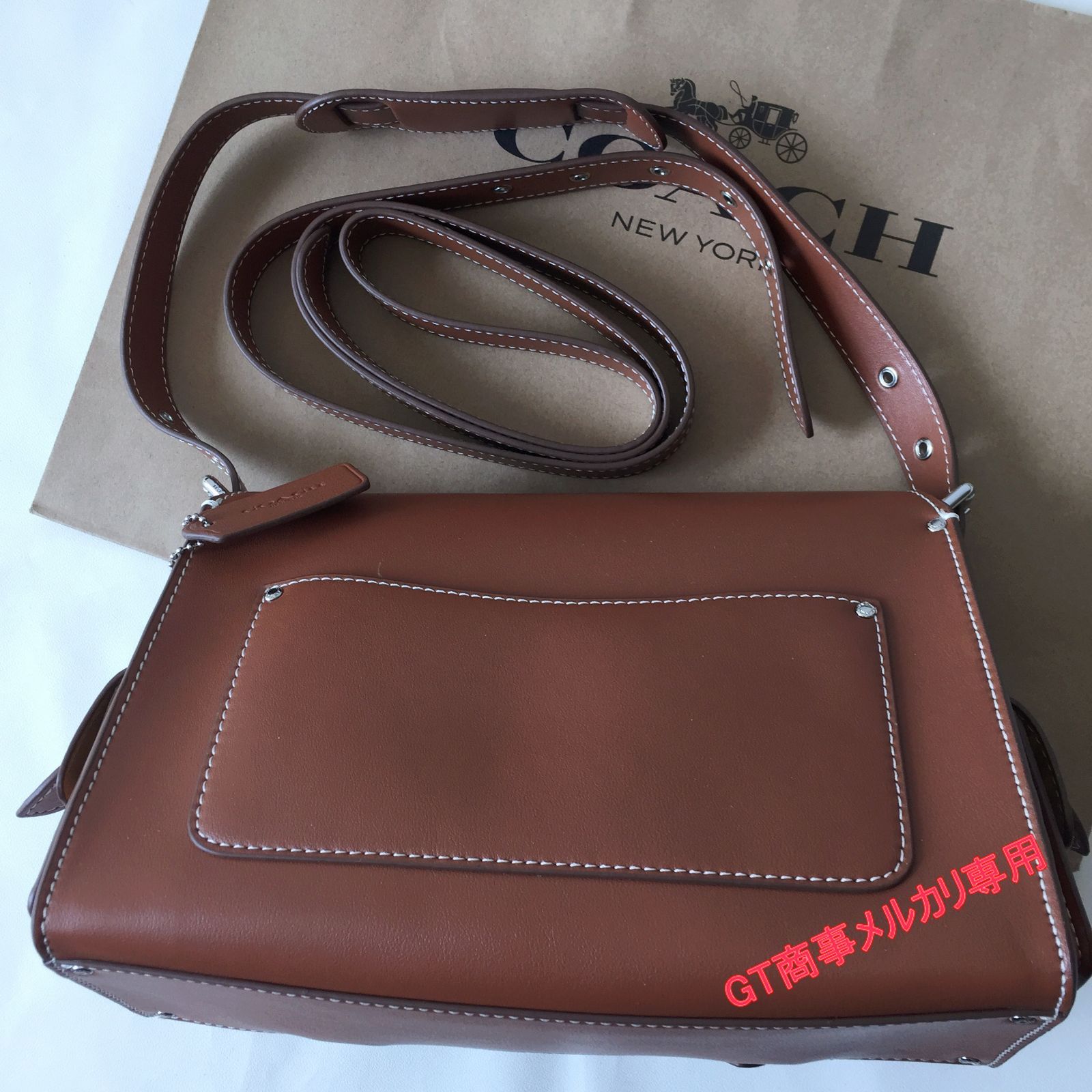 コーチアウトレット】COACHバッグ CT721 ライトブラウン カーゴタビー 