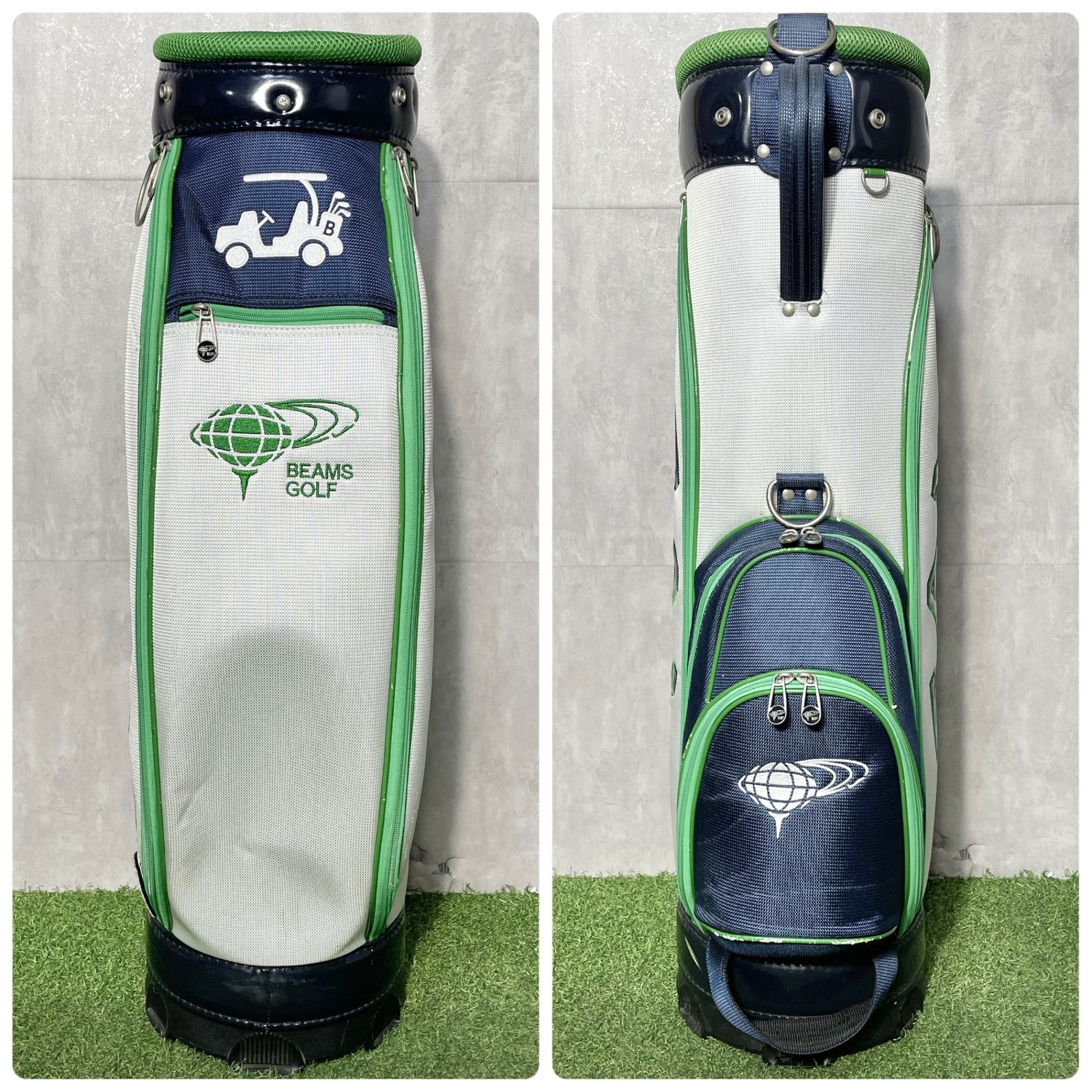 BEAMS GOLF ビームスゴルフ キャディバッグ ゴルフバッグ 廃盤品 完売