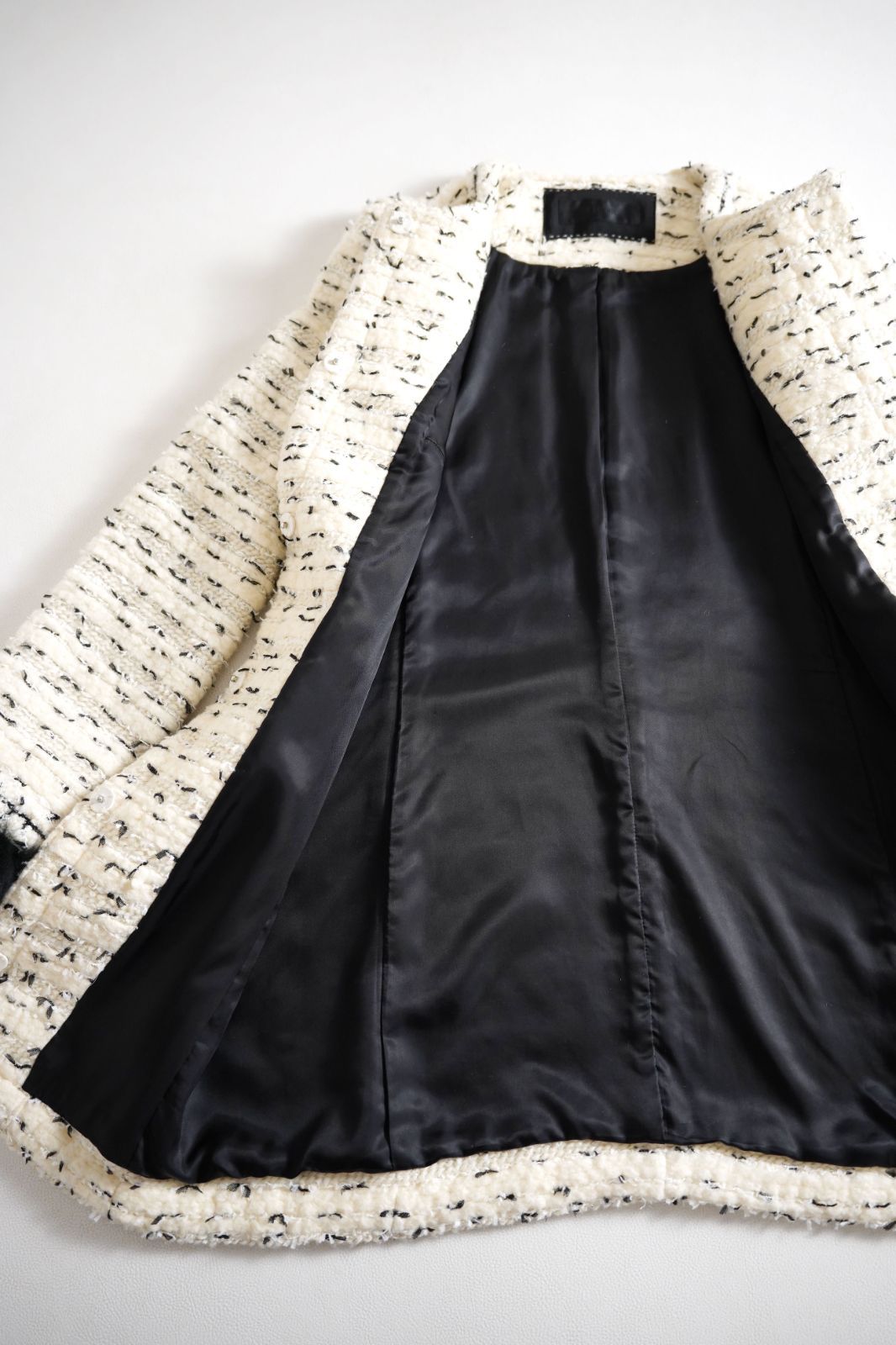 710y*TO BE CHIC トゥービーシック ミルド ファンシー ウール ツイード