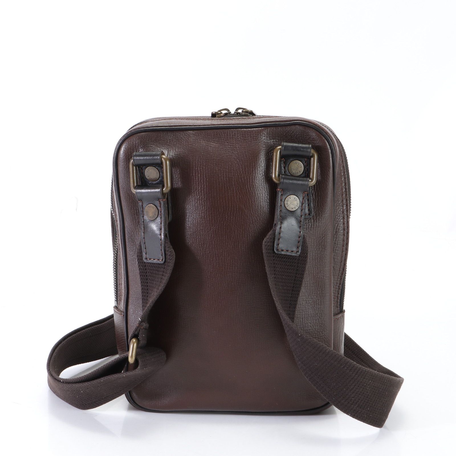 美品 ルイヴィトン ユタ イロクワ M92534 レザー ショルダー