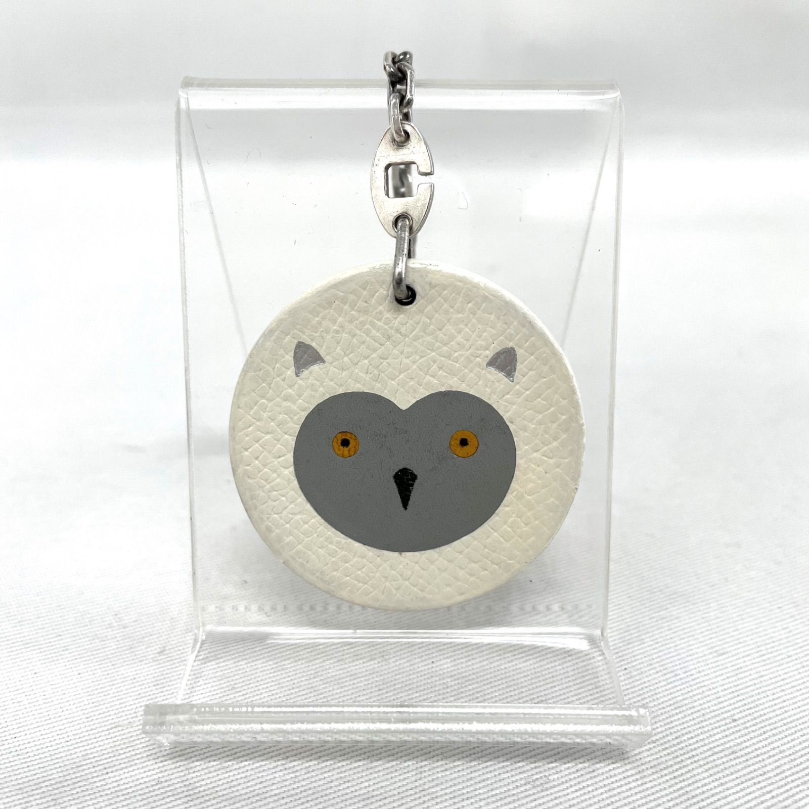 エルメス　バナナモチーフ　レザー　キーホルダー【美品、希少？】 エルメス バナナモチーフ レザー キーホルダー【美品、希少？】 レディース