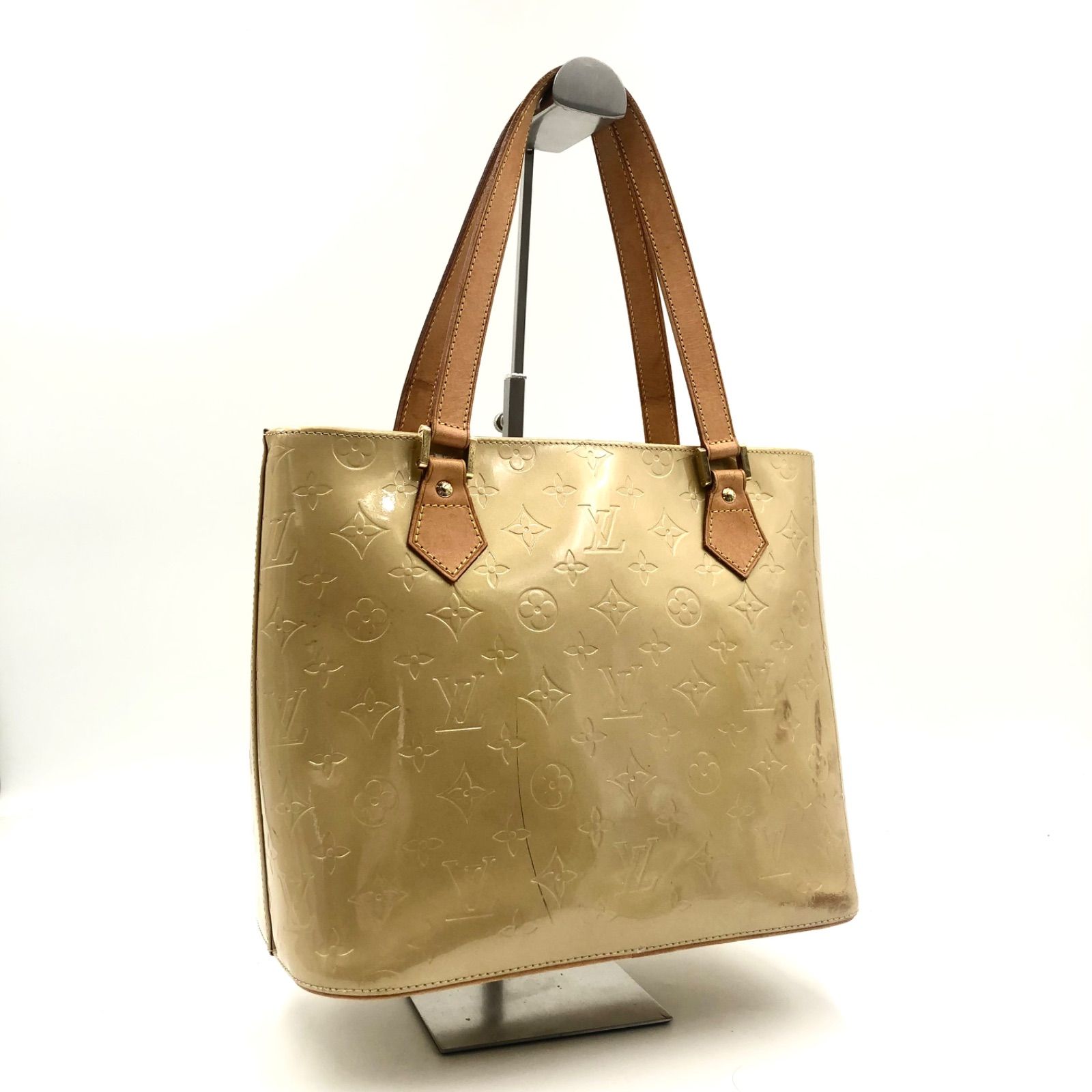 Louis Vuitton ルイヴィトン ヒューストン ハンドバッグ ゴールド 美品