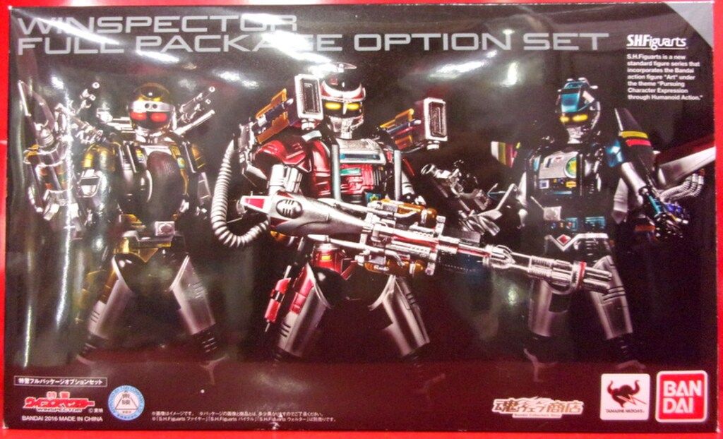 S.H.フィギュアーツ　特警ウインスペクター 特警フルパッケージオプションセット S.H.Figuarts 特警フルパッケージオプションセット | フィギュア