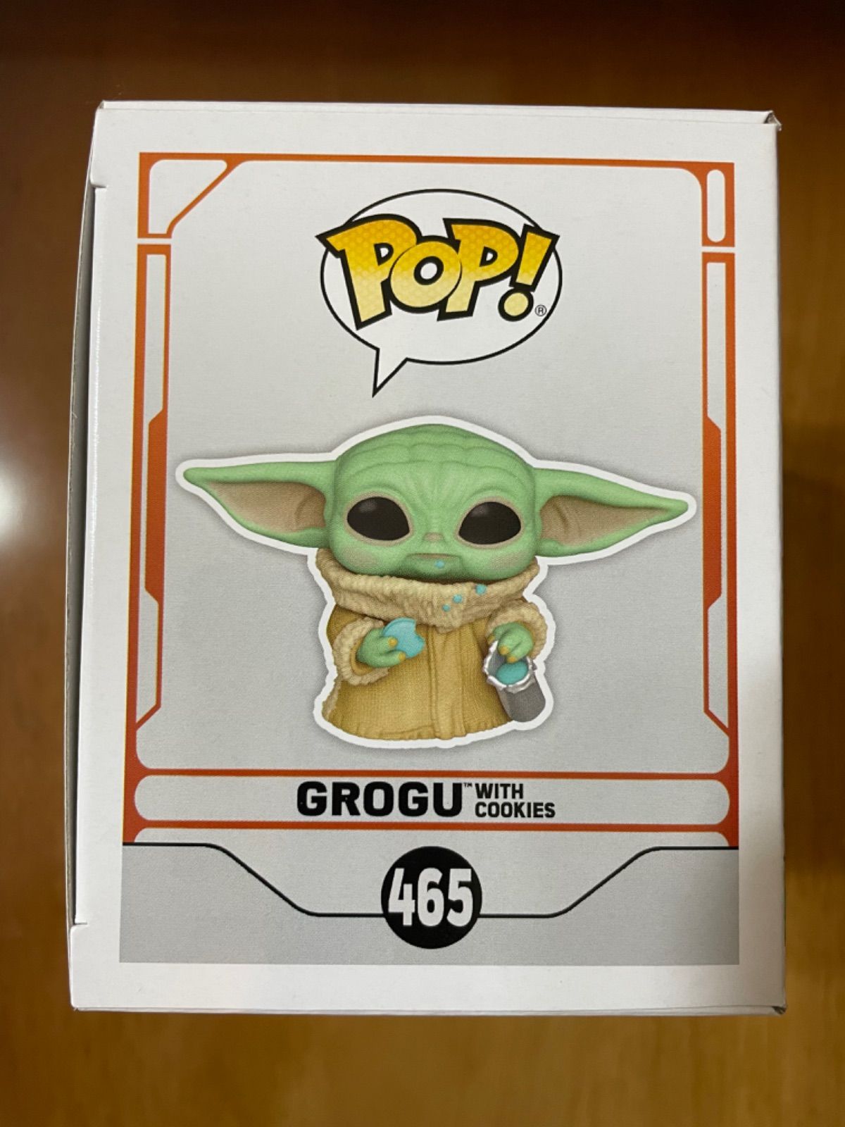 FUNKO POP!マンダロリアン 465 クッキーを持ったグローグー