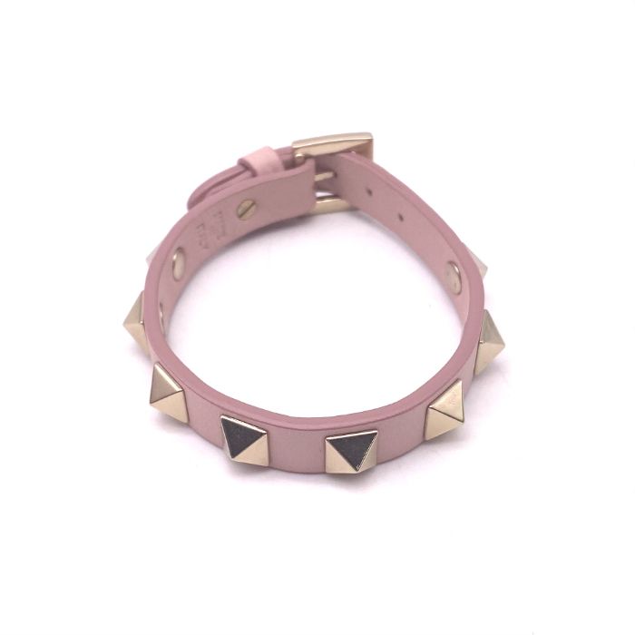 VALENTINO バレンチノ スタッズ レザー ブレスレット eH0721A