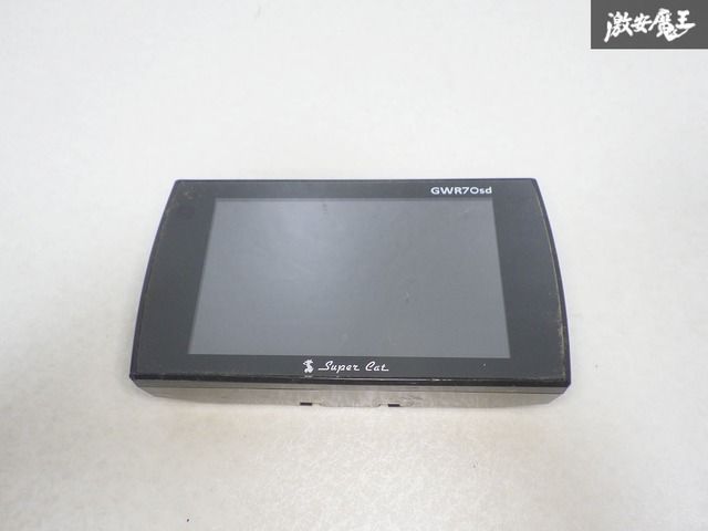 YUPITERU ユピテル GWR73sd スーパーキャット レーダー探知機
