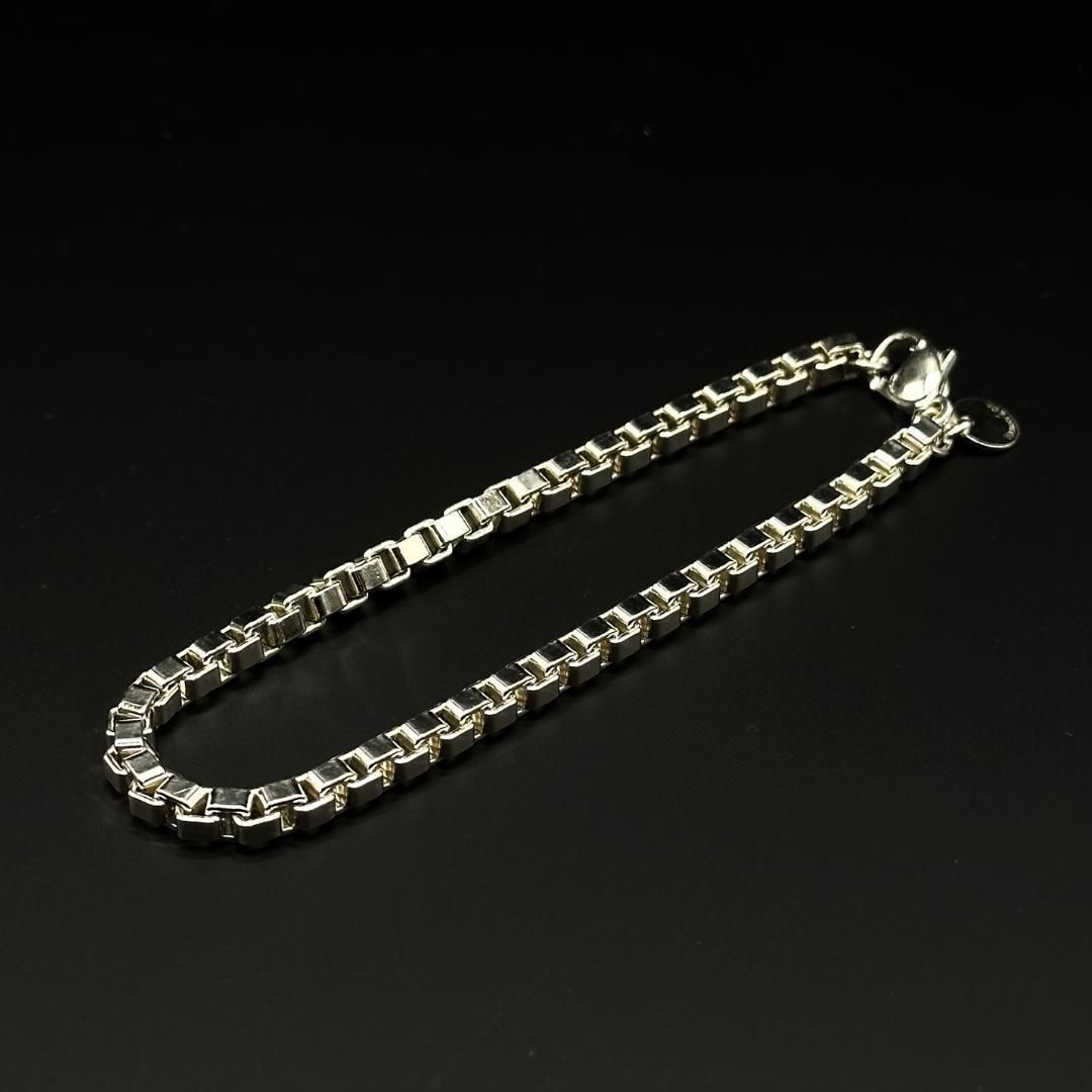 Tiffany& Co. 極美品✨ ベネチアン メンズブレスレット SV925 美品】Tiffany & Co ベネチアン ブレスレット SV925 - メルカリ