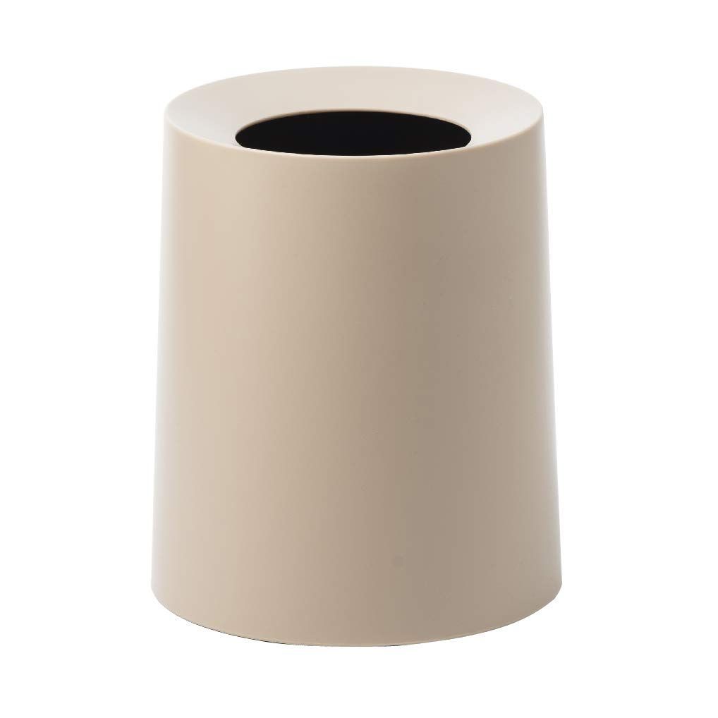 05)ベージュ_a)ゴミ箱 ideaco(イデアコ) ゴミ箱 丸型 11.4L 直径26?高さ31.5cm TUBELOR HOMME beige (チューブラー オム ベージュ)