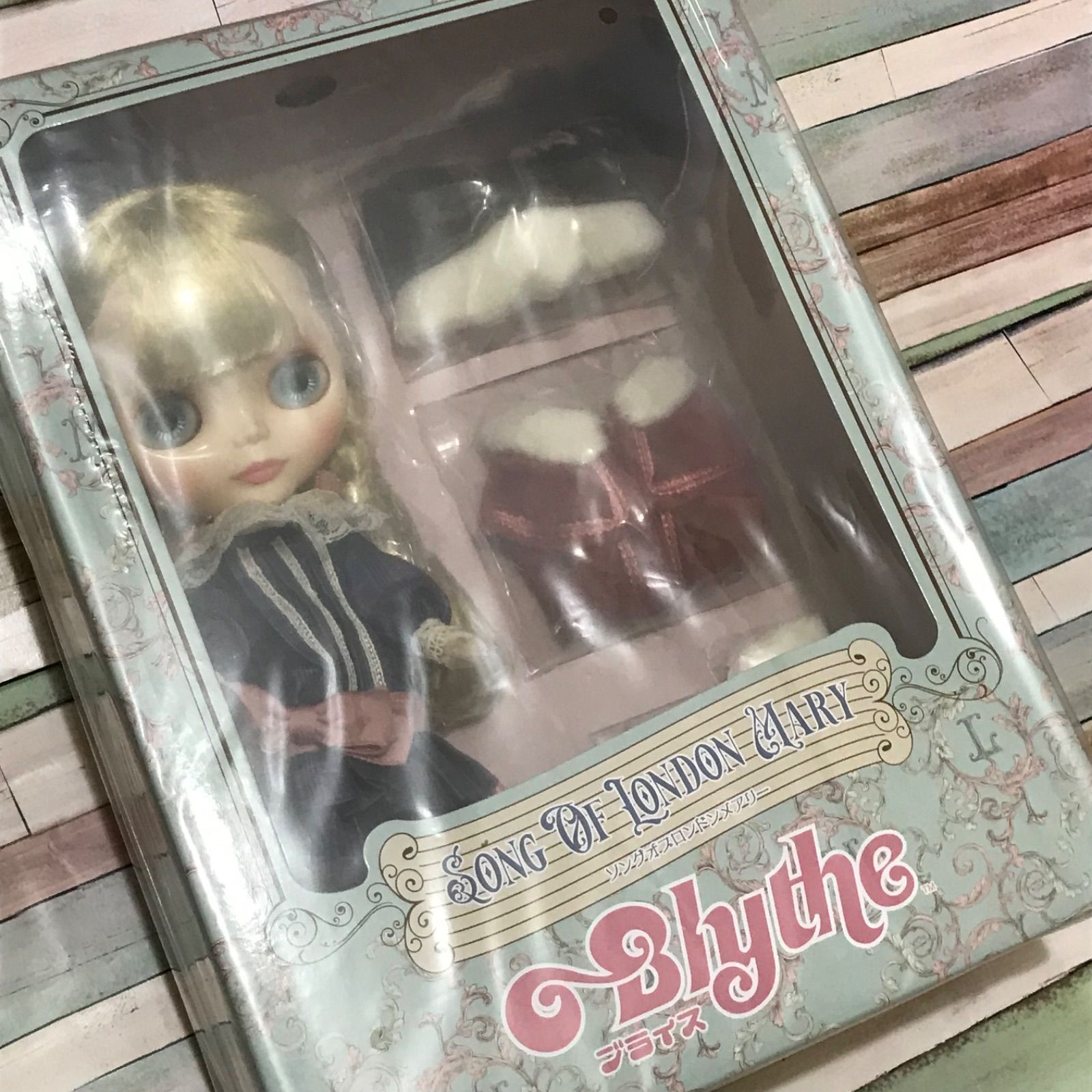 新品 CWC限定 ネオブライス ソングオブロンドンメアリー Blythe 輸送箱 